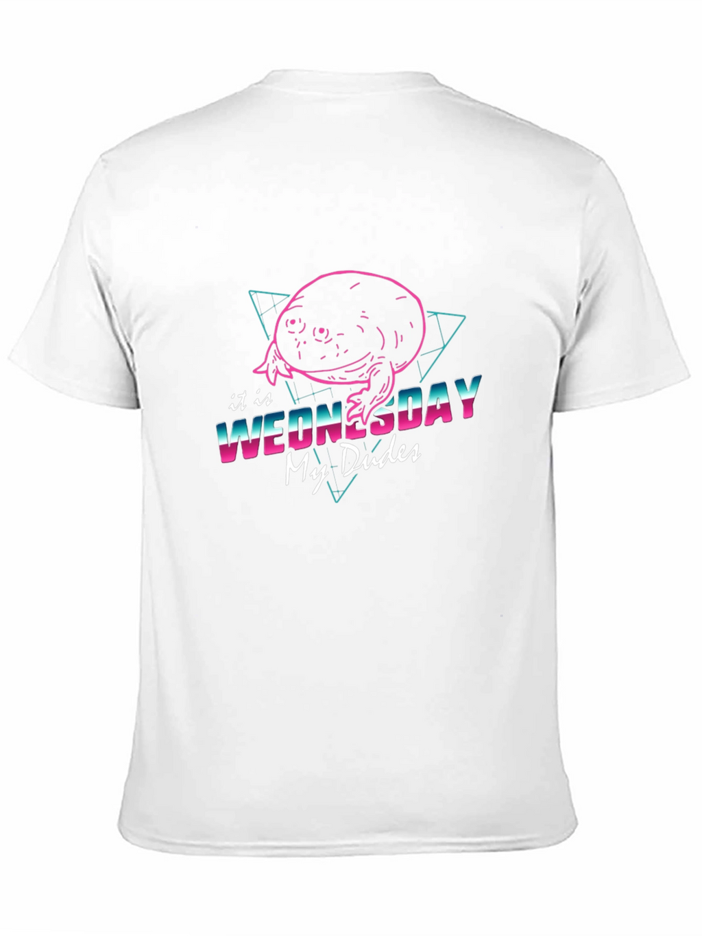 It is Wednesday My Dudes Black T-Shirt