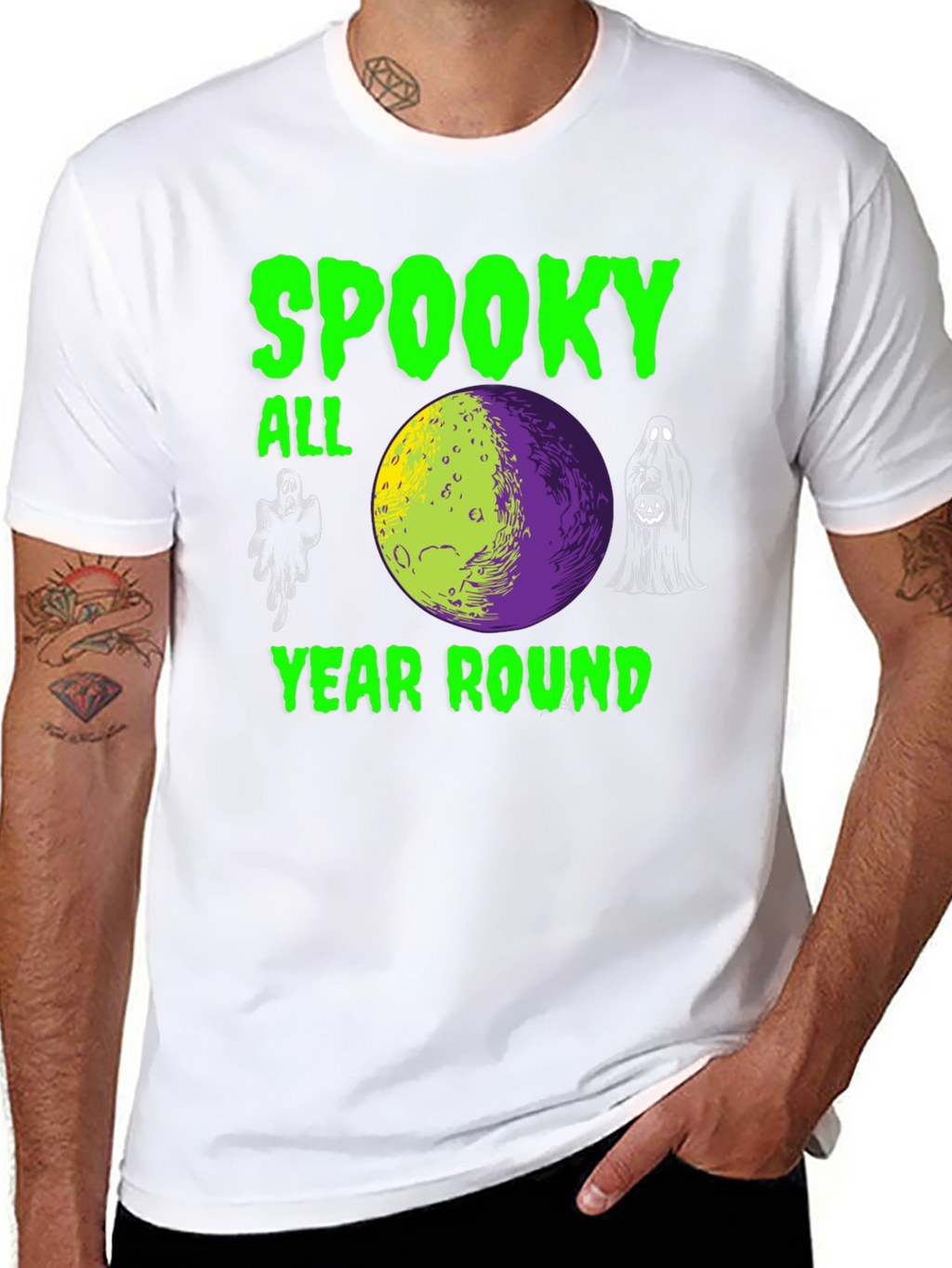 Spooky All Year Round Graphic Tee