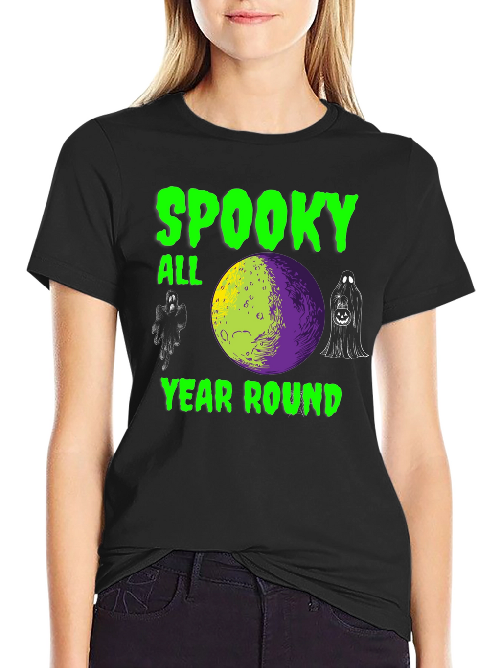 Spooky All Year Round Graphic Tee