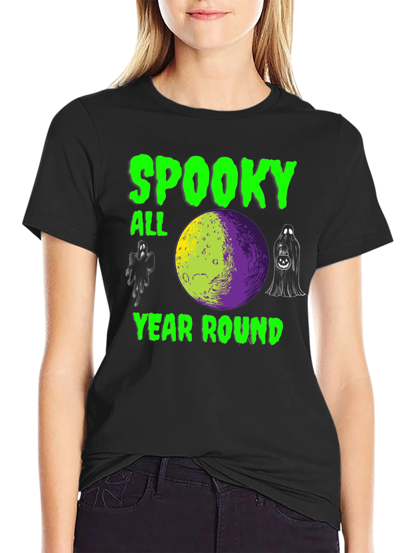 Spooky All Year Round Graphic Tee