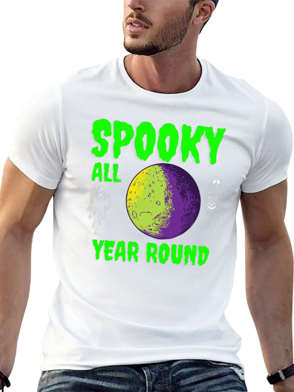 Spooky All Year Round Graphic Tee