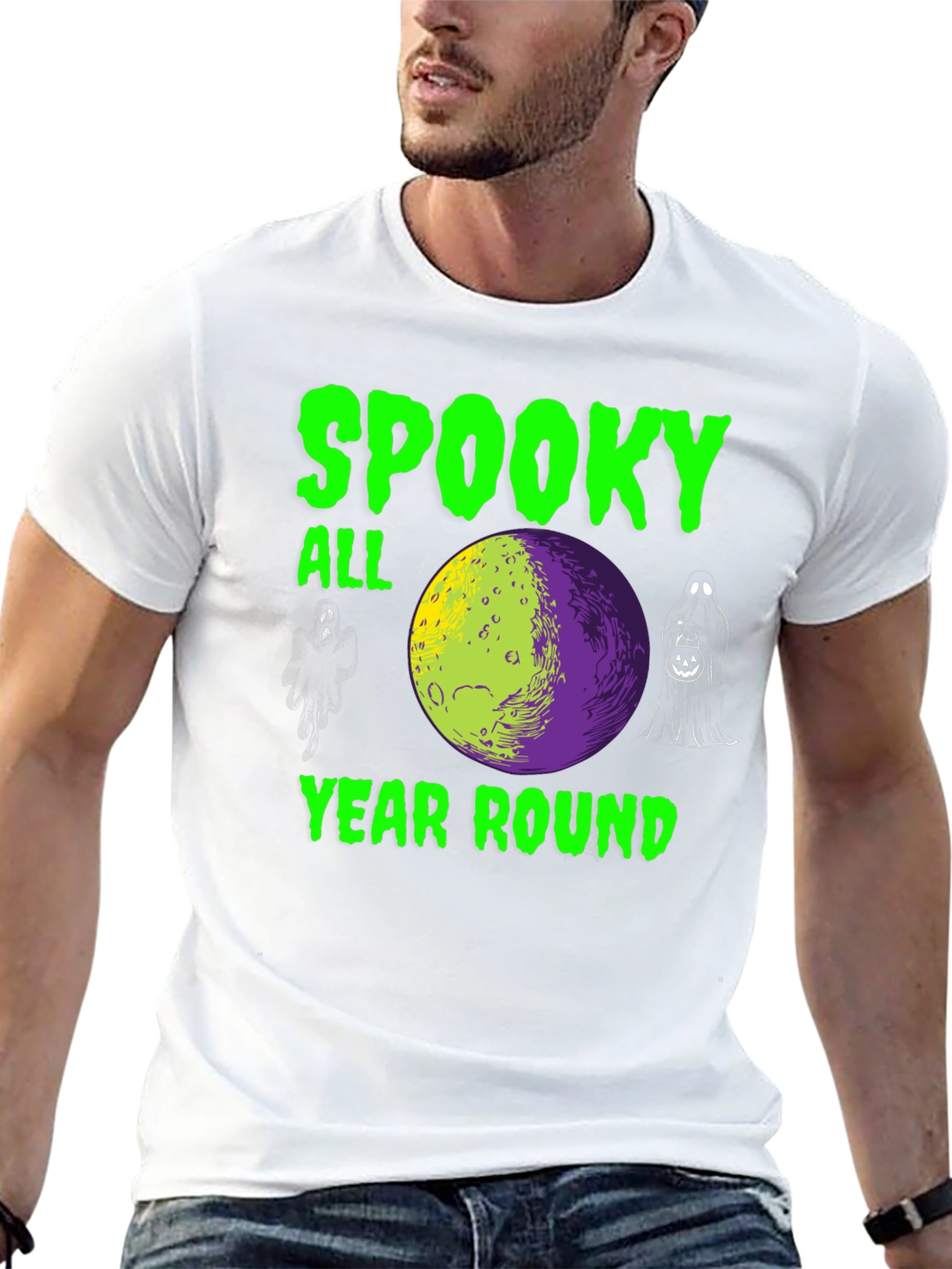 Spooky All Year Round Graphic Tee