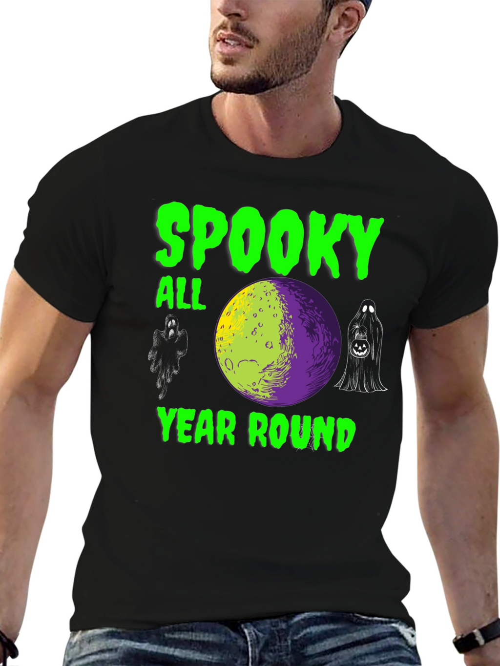 Spooky All Year Round Graphic Tee