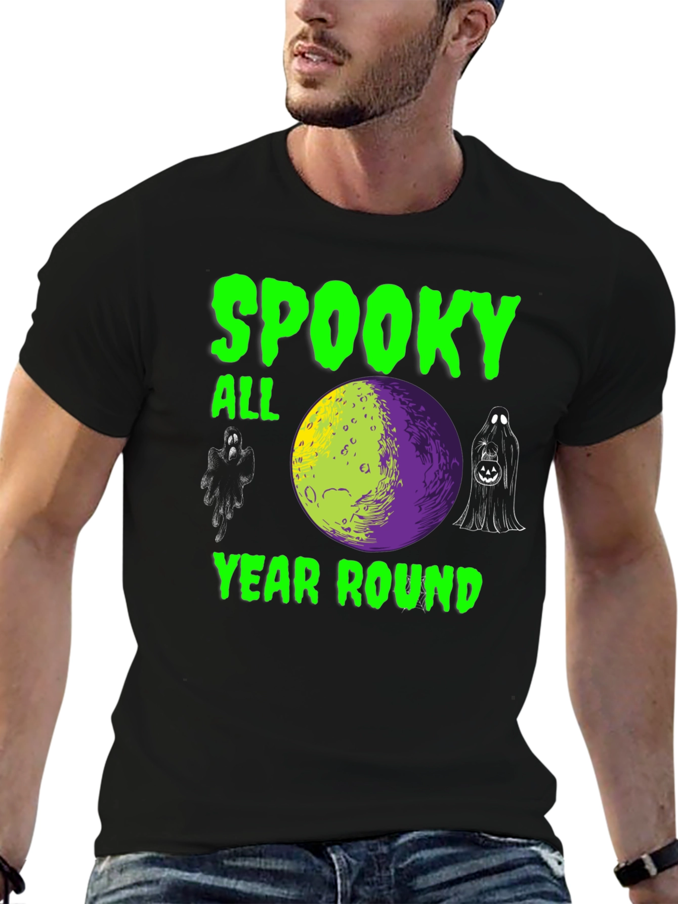 Spooky All Year Round Graphic Tee