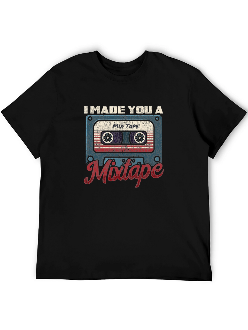 Retro Mixtape Graphic T-Shirt
