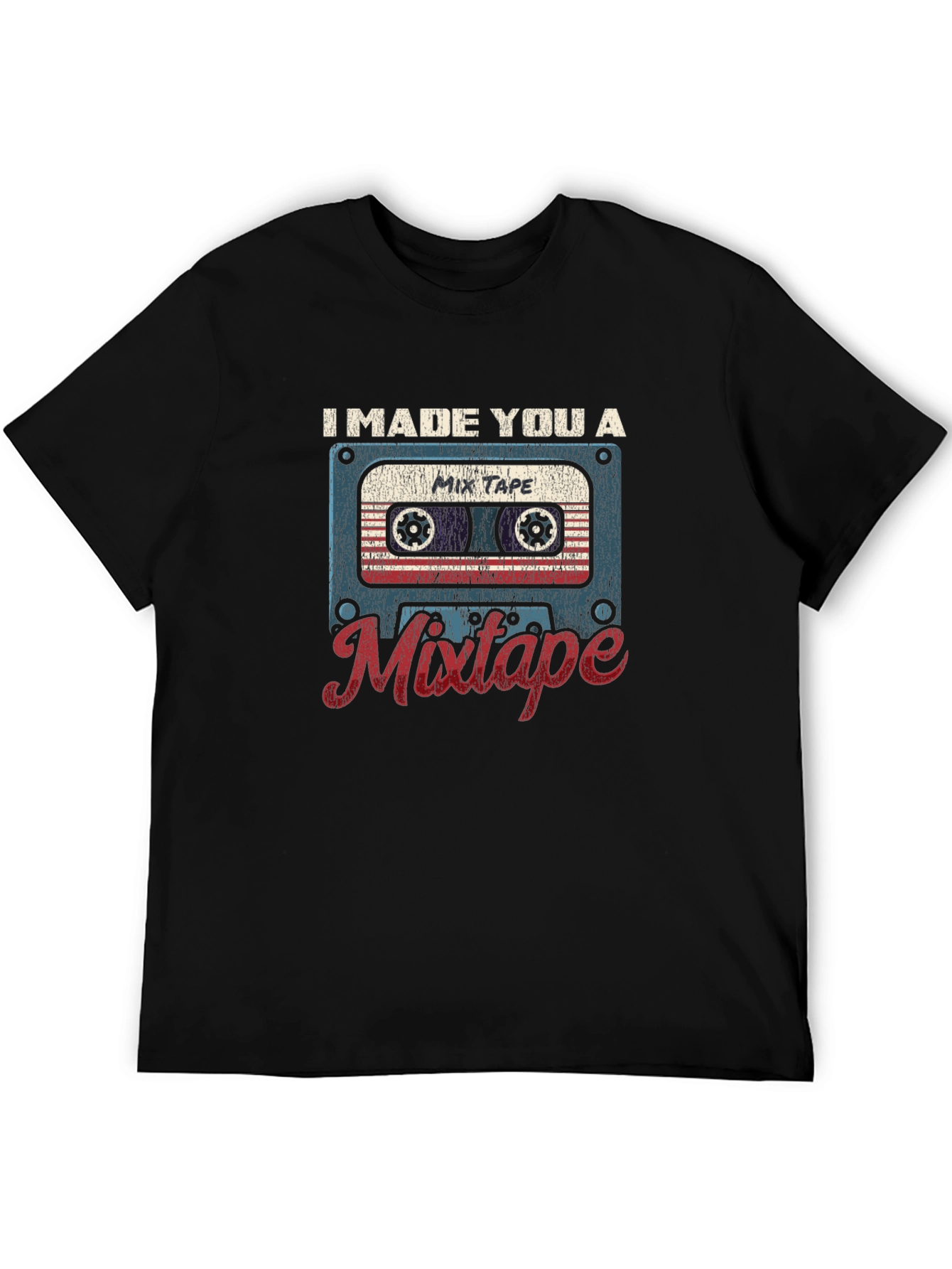 Retro Mixtape Graphic T-Shirt