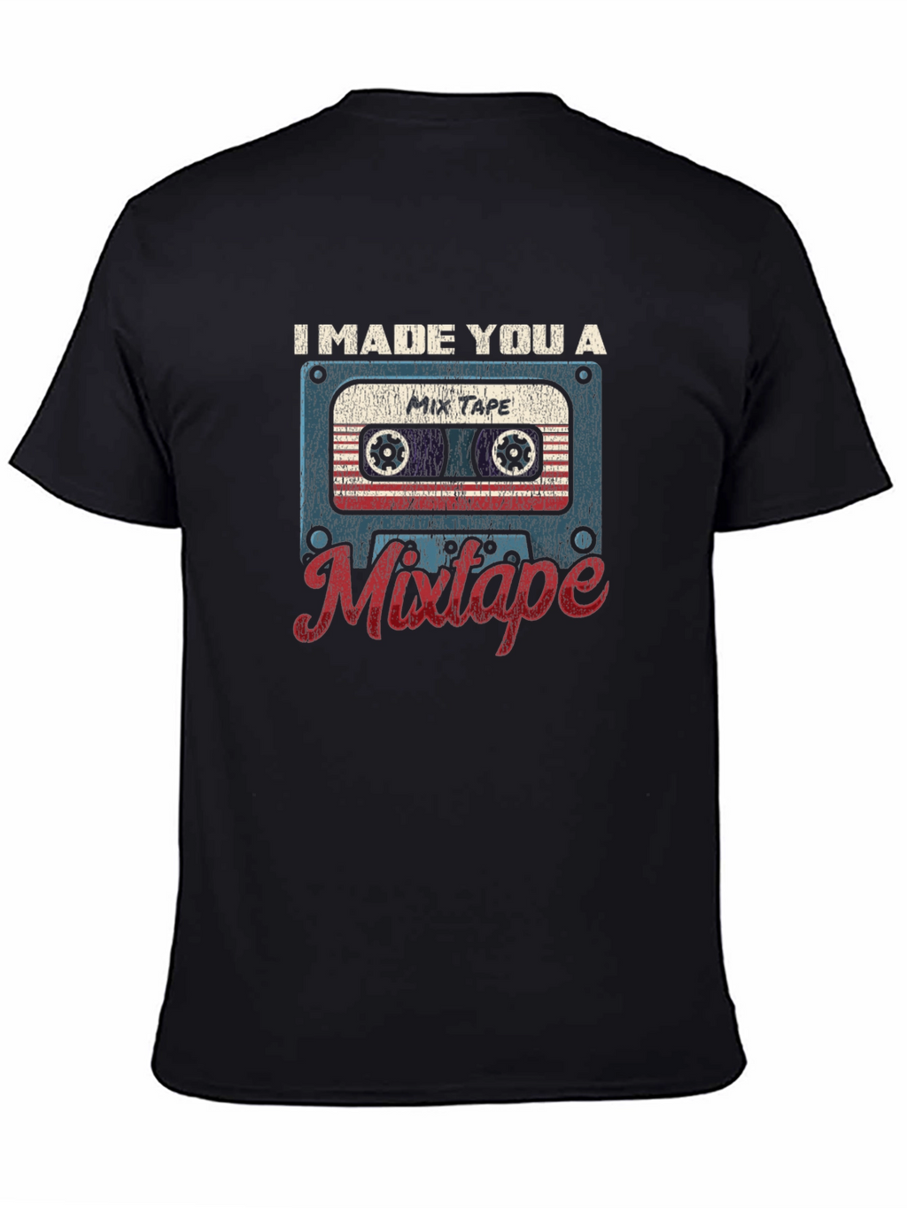 Retro Mixtape Graphic T-Shirt