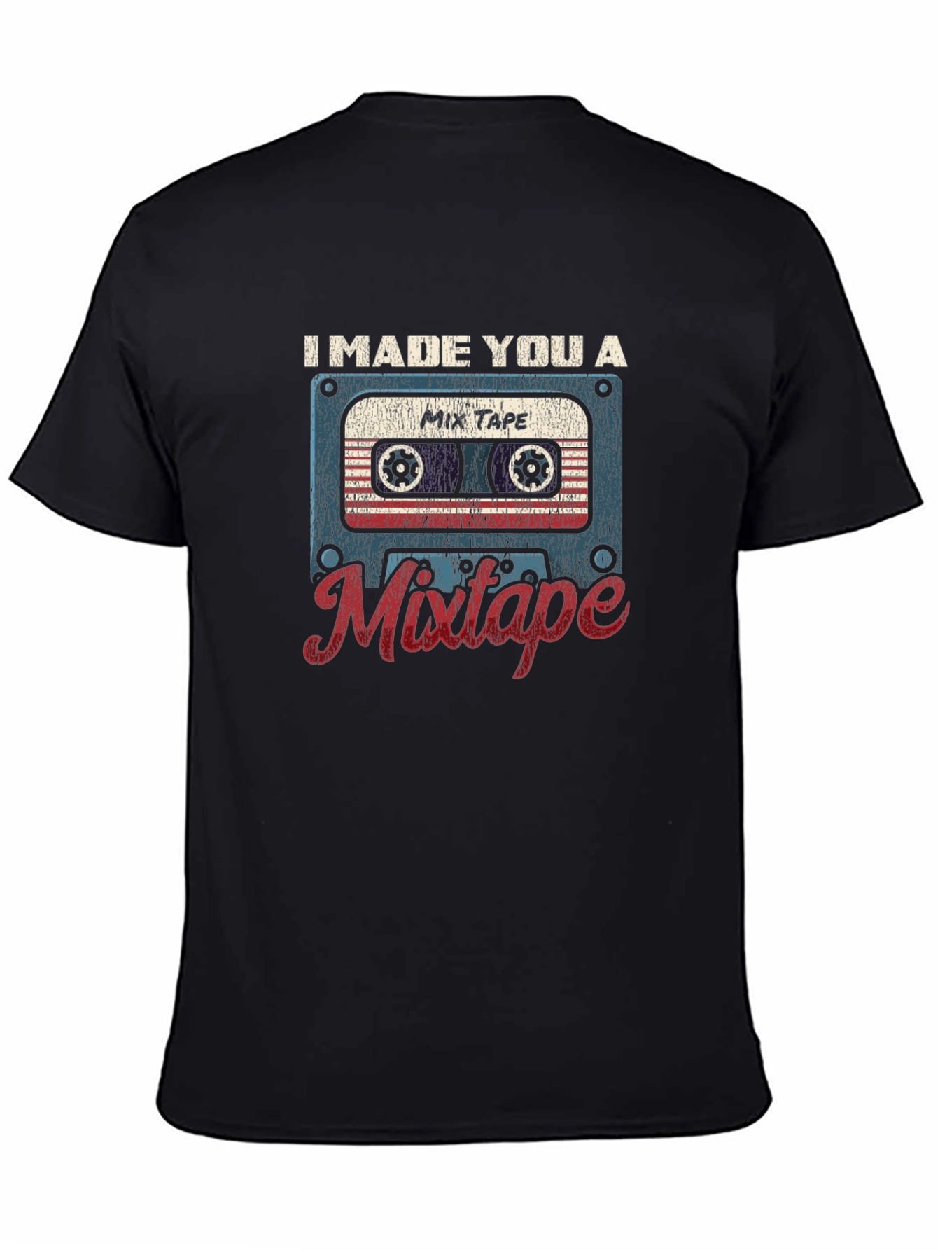 Retro Mixtape Graphic T-Shirt