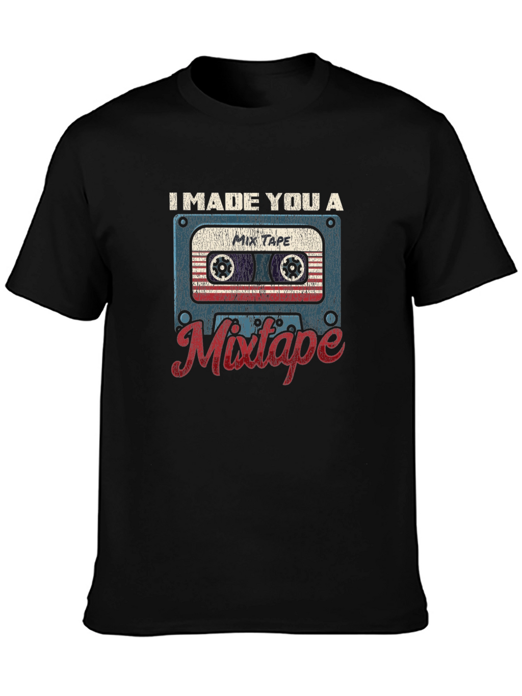Retro Mixtape Graphic T-Shirt