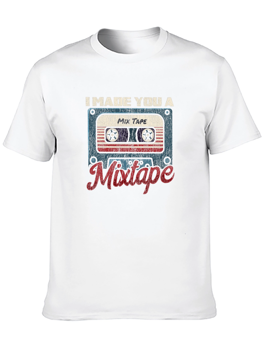 Retro Mixtape Graphic T-Shirt