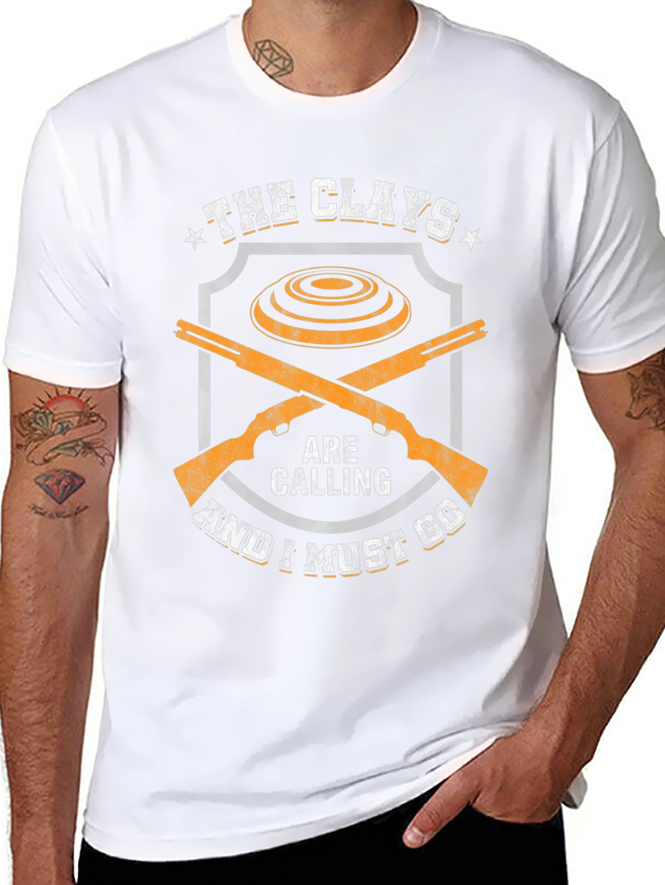 The Clays Are Calling Black T-Shirt