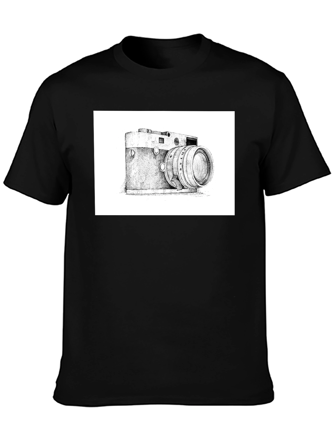 Vintage Camera Graphic T-Shirt - Classic Style