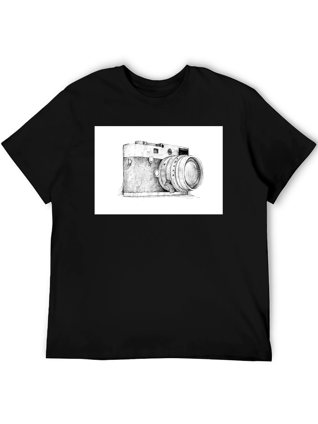 Vintage Camera Graphic T-Shirt - Classic Style