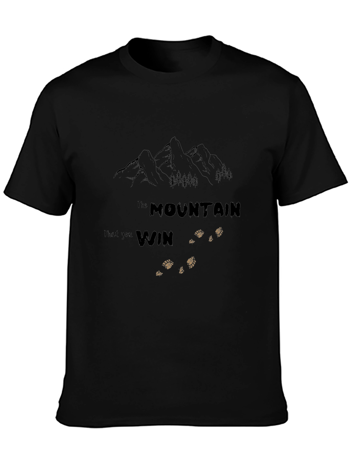 Mountain Win Graphic T-Shirt