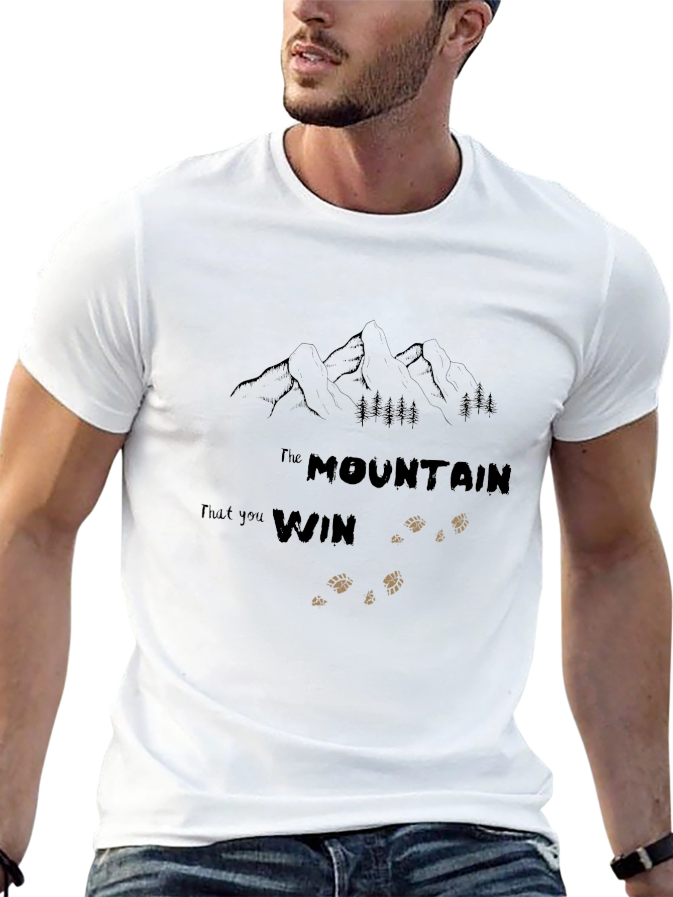 Mountain Win Graphic T-Shirt