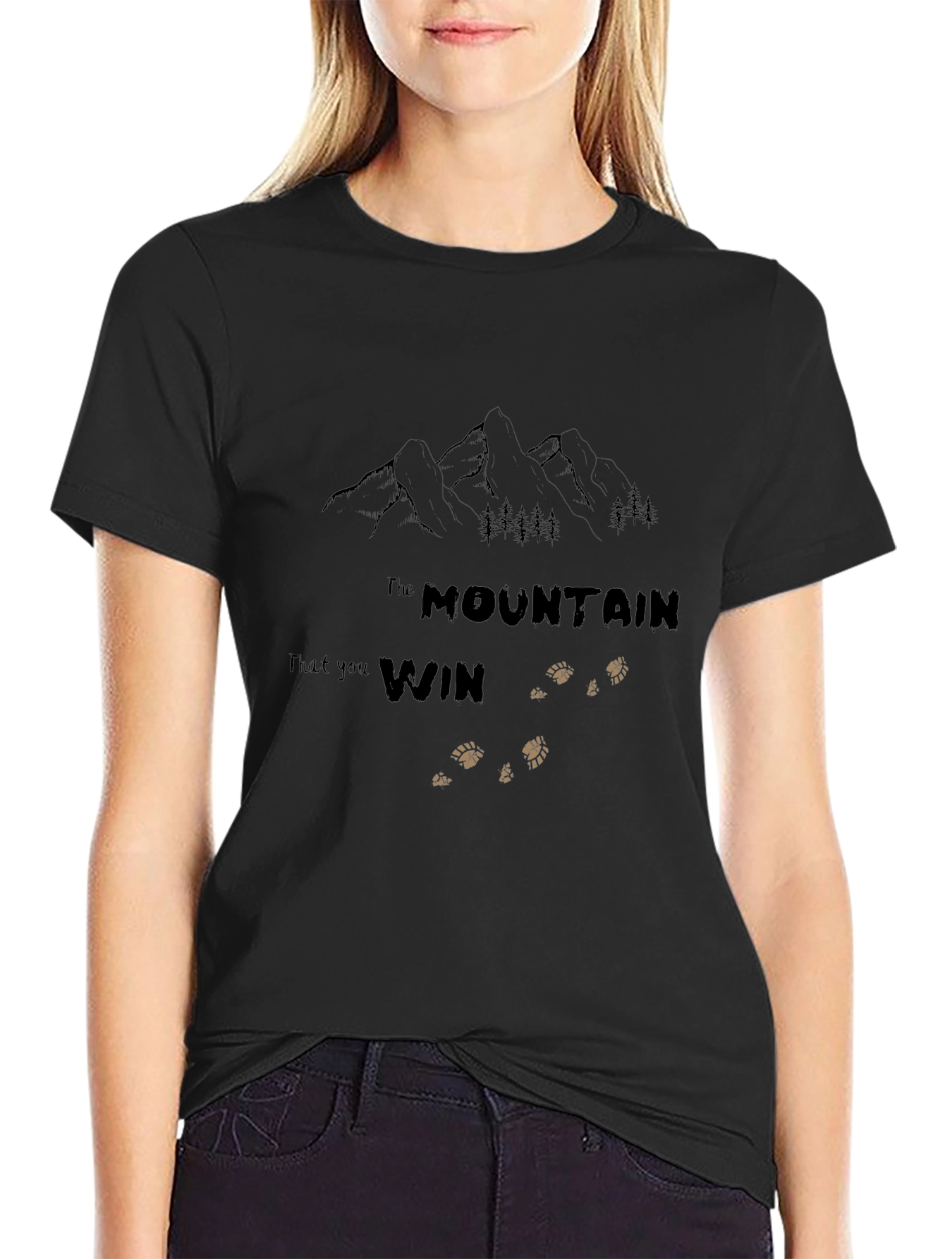 Mountain Win Graphic T-Shirt