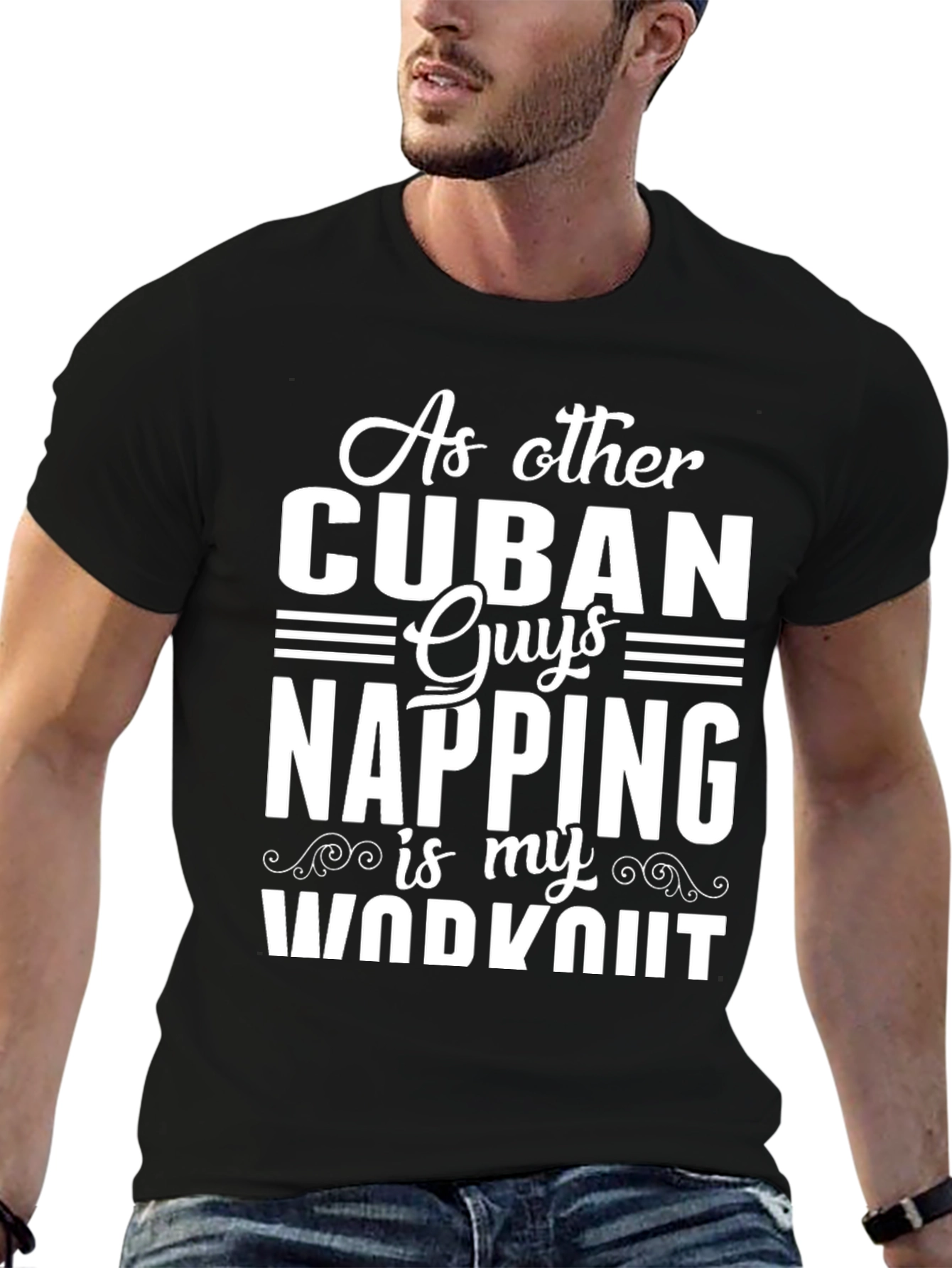 Cuban Napping Workout T-Shirt