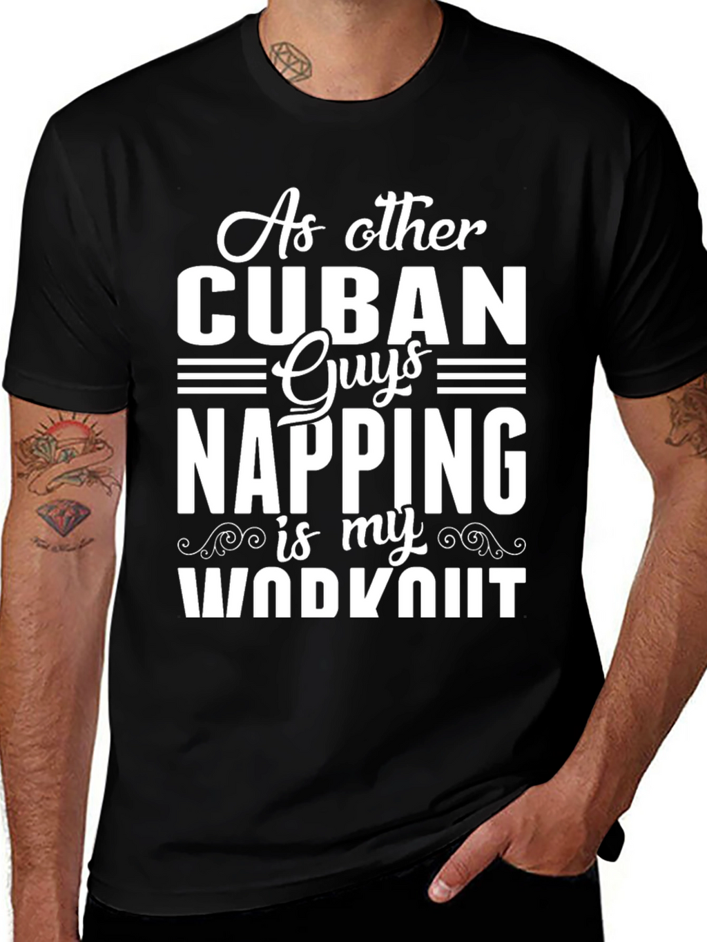 Cuban Napping Workout T-Shirt