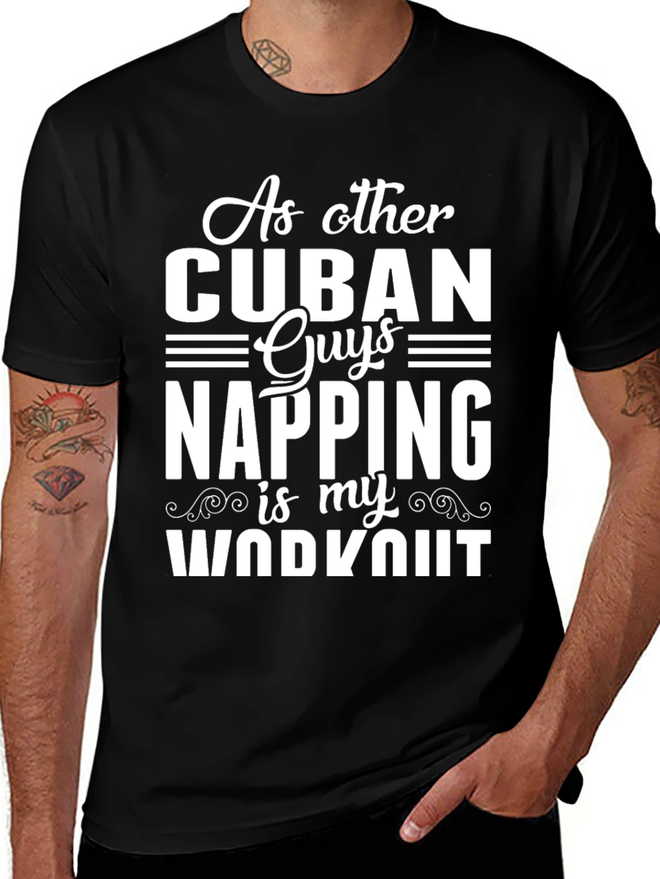 Cuban Napping Workout T-Shirt