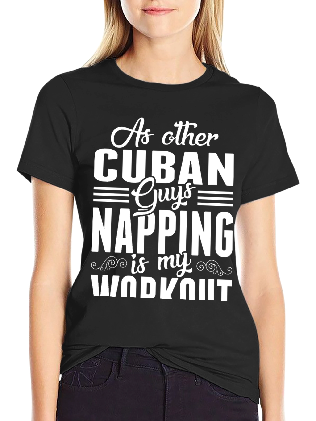 Cuban Napping Workout T-Shirt