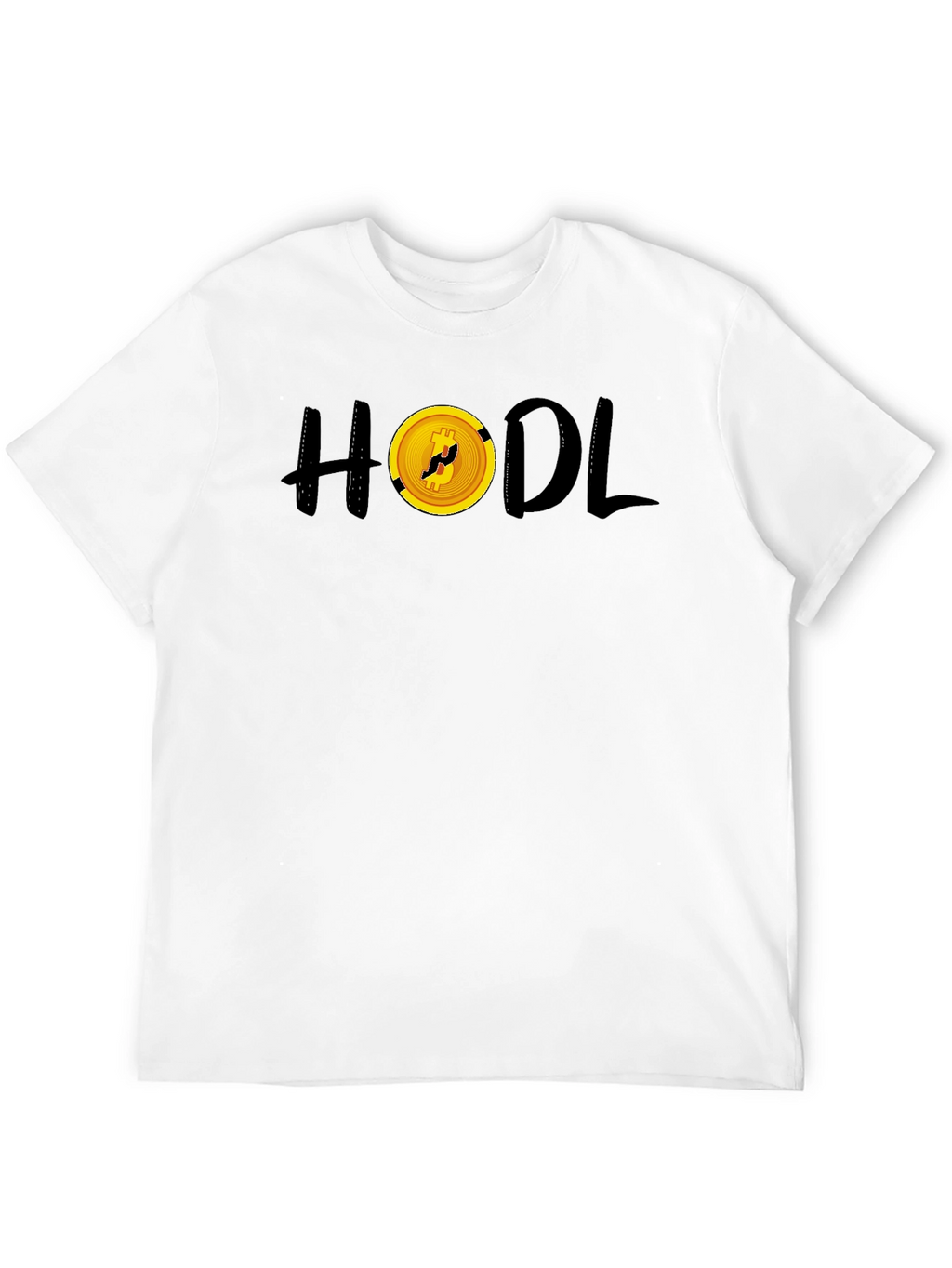 HODL Bitcoin Crypto Black T-Shirt