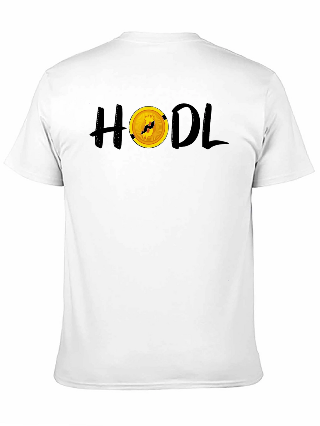 HODL Bitcoin Crypto Black T-Shirt