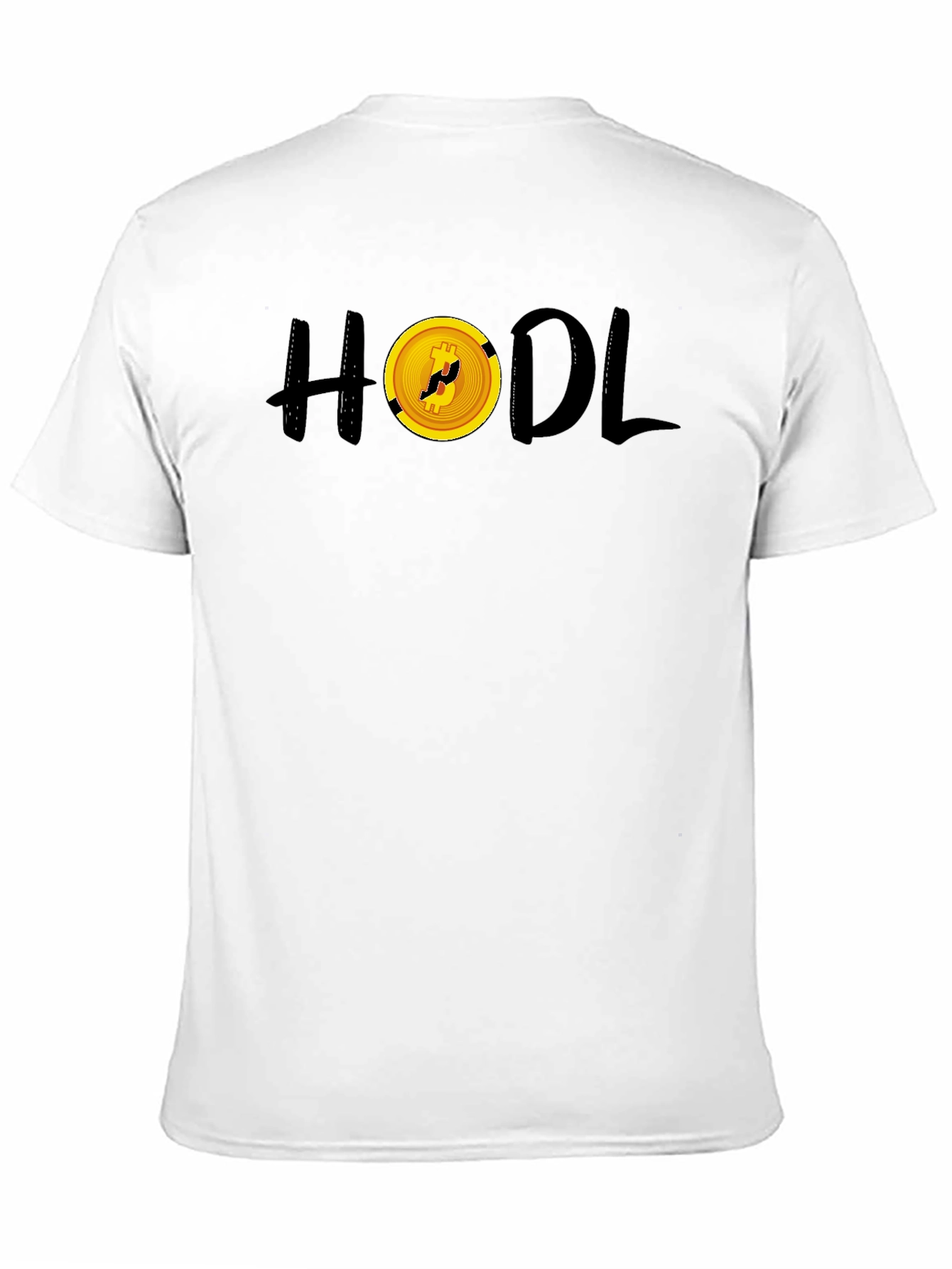 HODL Bitcoin Crypto Black T-Shirt