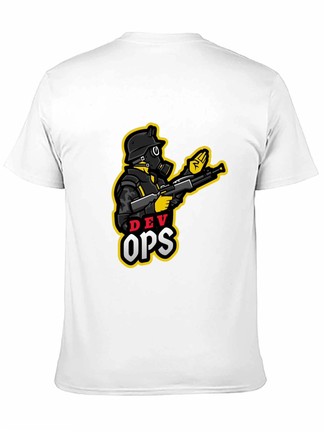 DevOps Soldier Graphic T-Shirt - Cool Design