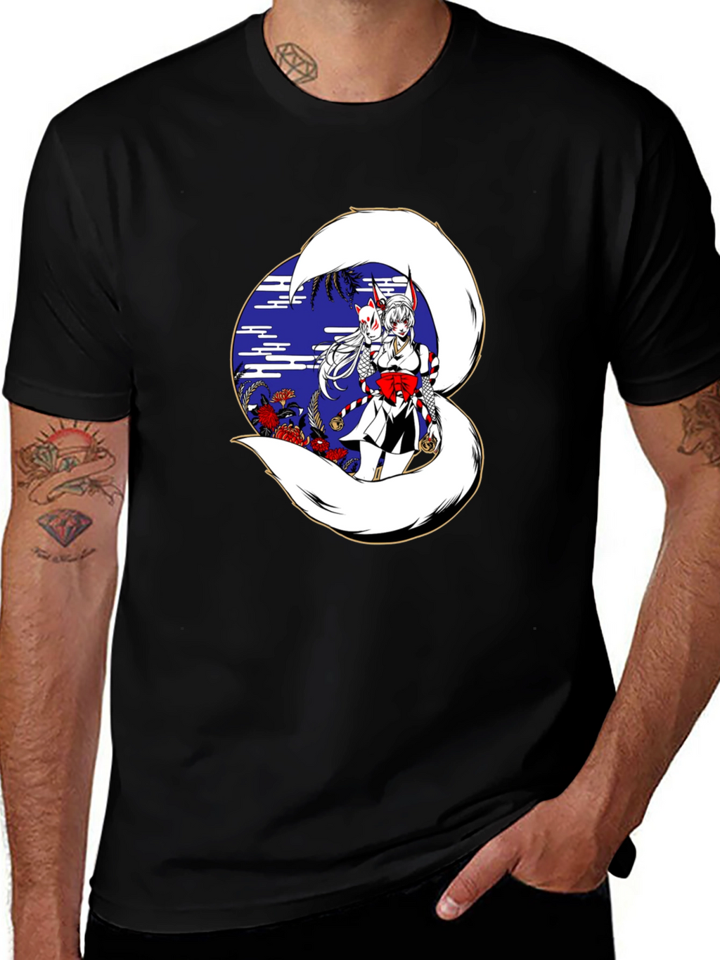Anime Fox T-Shirt
