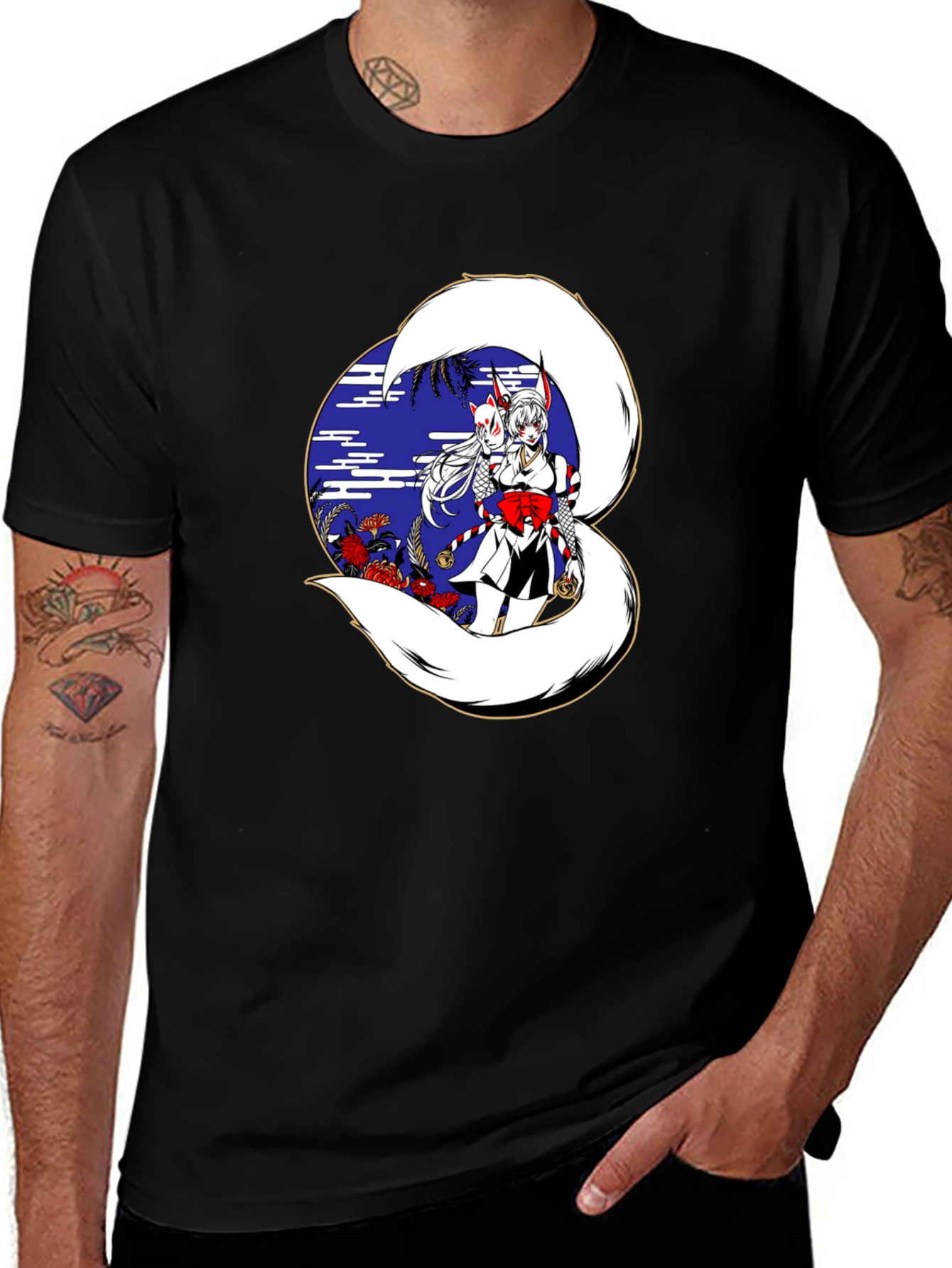 Anime Fox T-Shirt