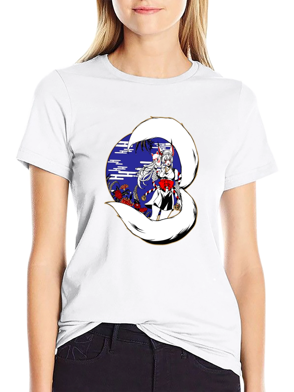 Anime Fox T-Shirt