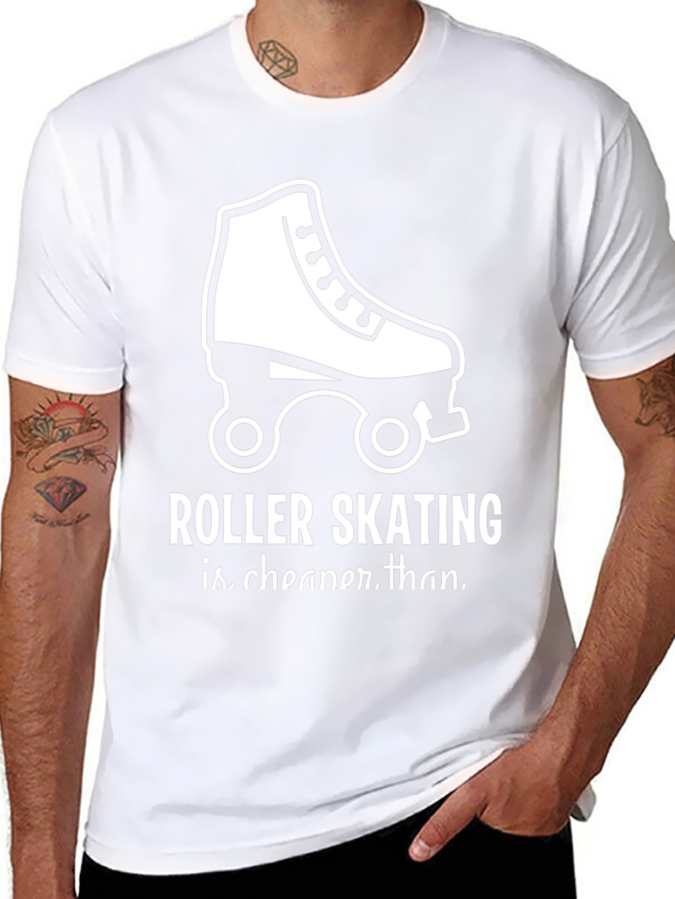 Roller Skating Cheaper Than T-Shirt