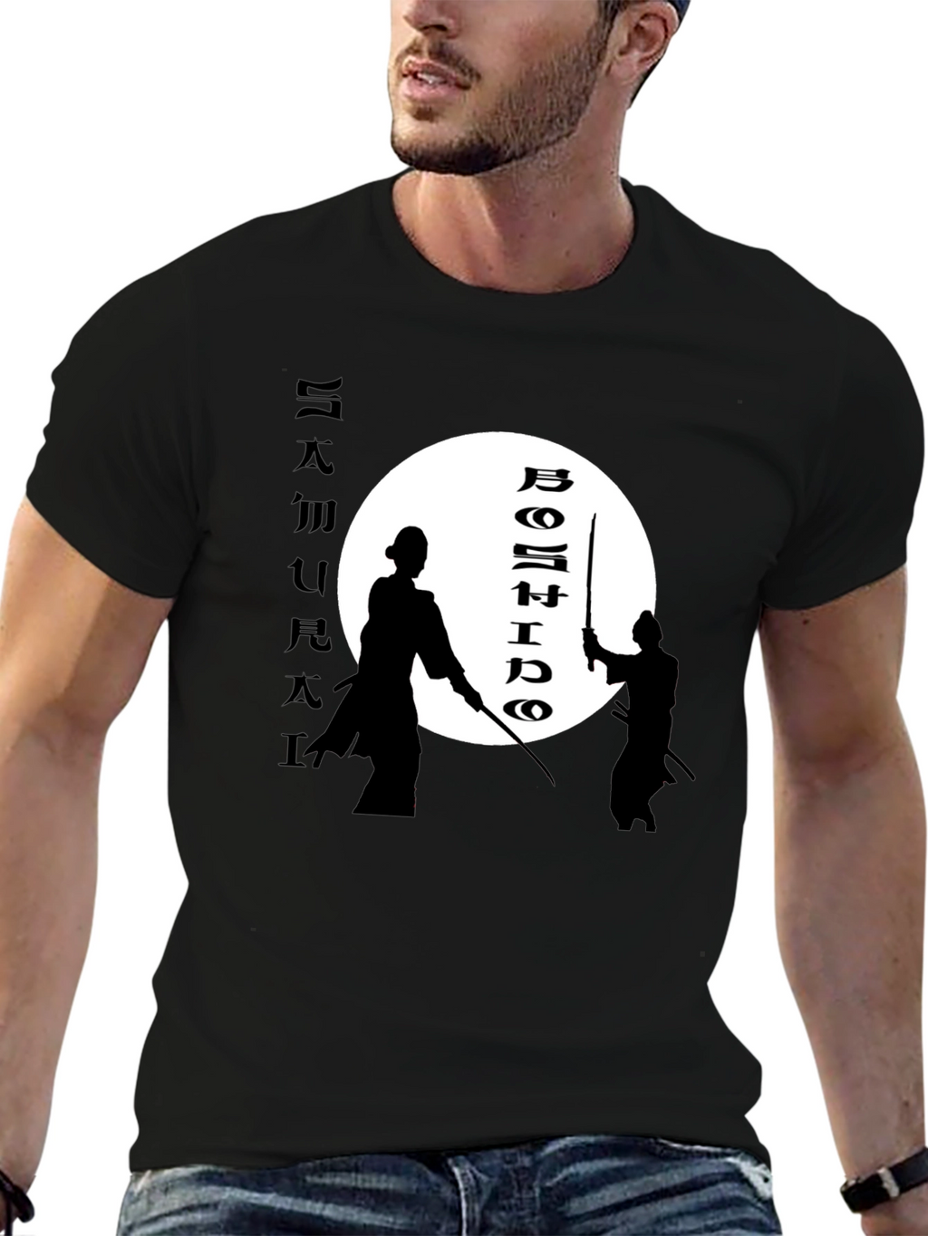 Samurai Bushido Graphic T-Shirt