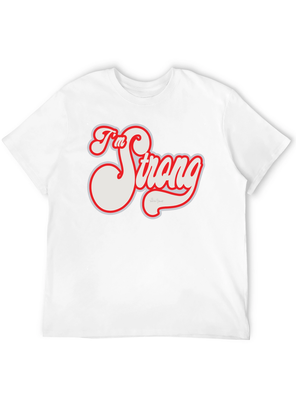 Im Strong Graphic Tee - Black
