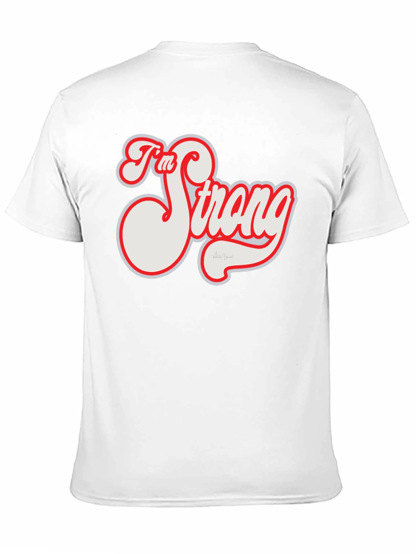 Im Strong Graphic Tee - Black