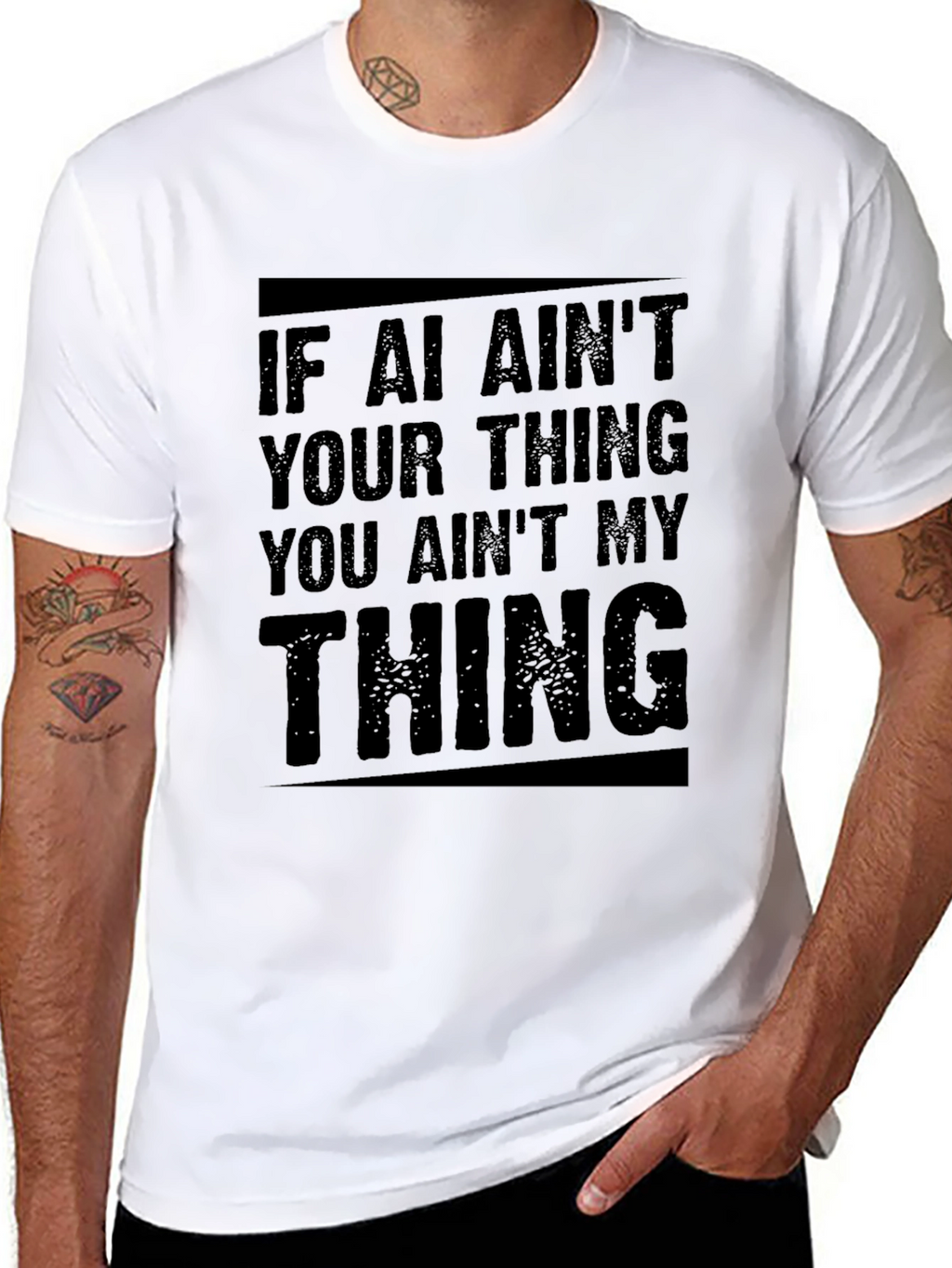 AI Aint Your Thing Graphic T-Shirt