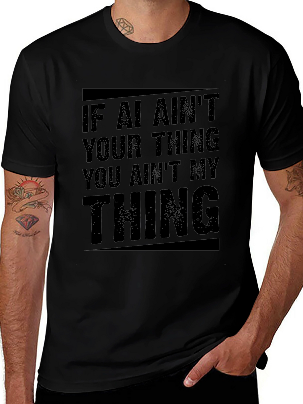 AI Aint Your Thing Graphic T-Shirt