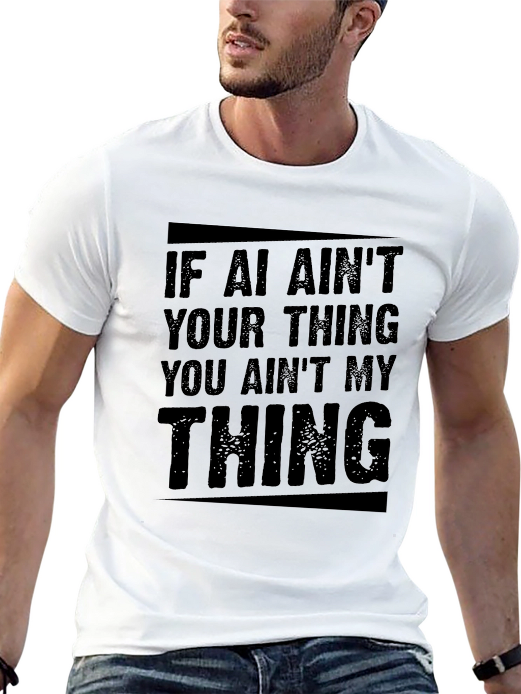 AI Aint Your Thing Graphic T-Shirt