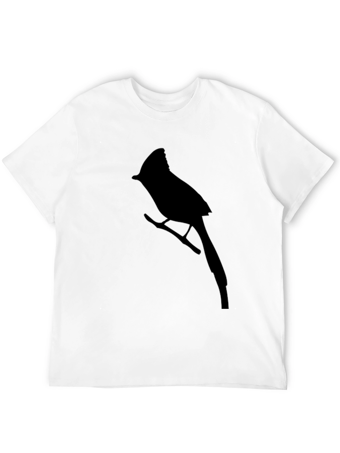 Cardinal Bird Black T-Shirt - Nature Lovers Tee
