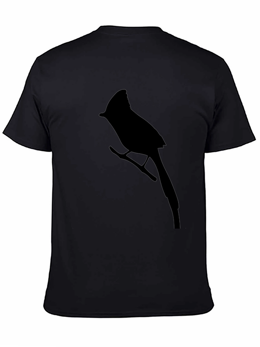 Cardinal Bird Black T-Shirt - Nature Lovers Tee