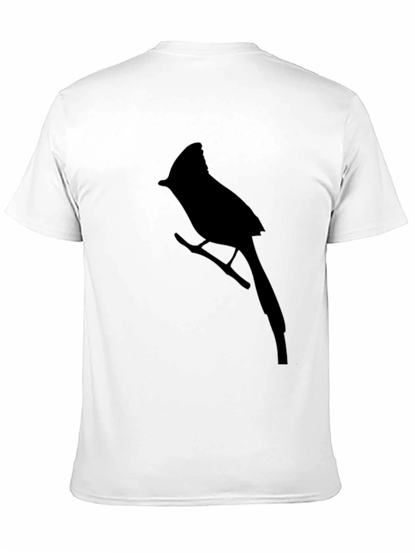 Cardinal Bird Black T-Shirt - Nature Lovers Tee