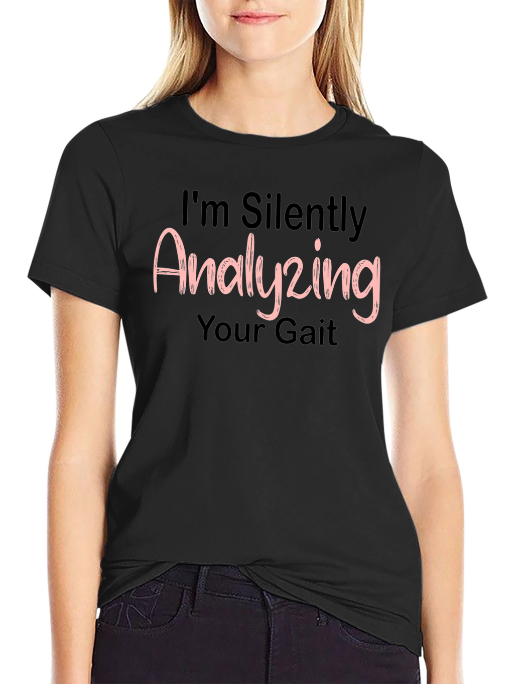 Analyzing Your Gait T-Shirt - Funny Novelty Tee