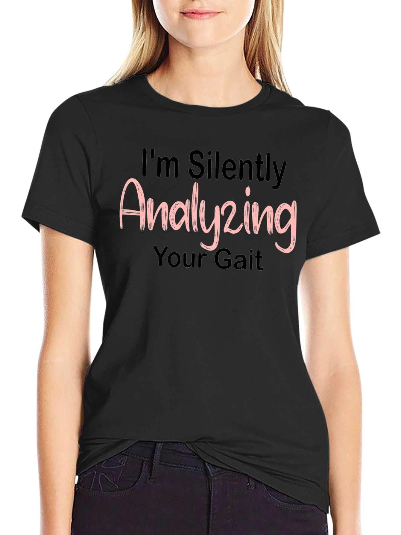 Analyzing Your Gait T-Shirt - Funny Novelty Tee