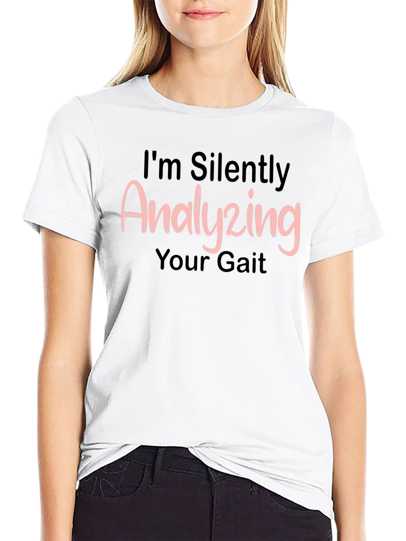 Analyzing Your Gait T-Shirt - Funny Novelty Tee