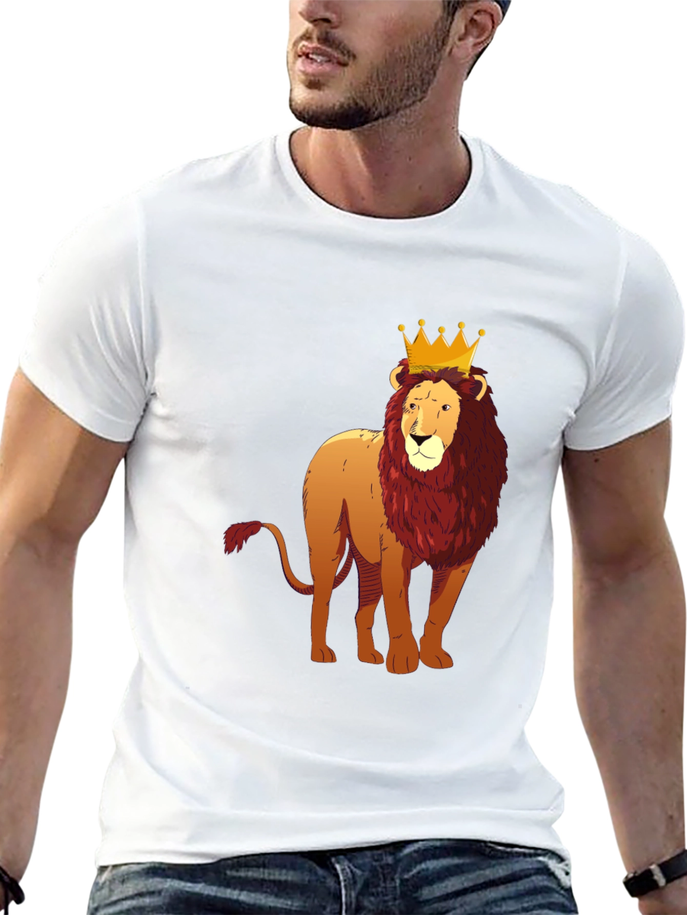 King Lion Graphic T-Shirt