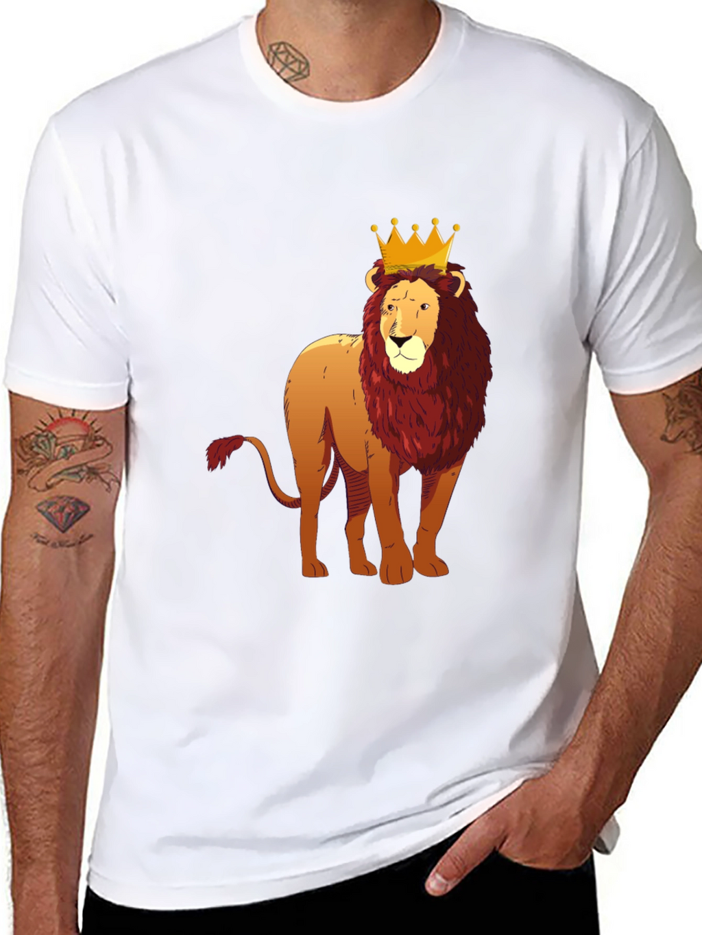 King Lion Graphic T-Shirt