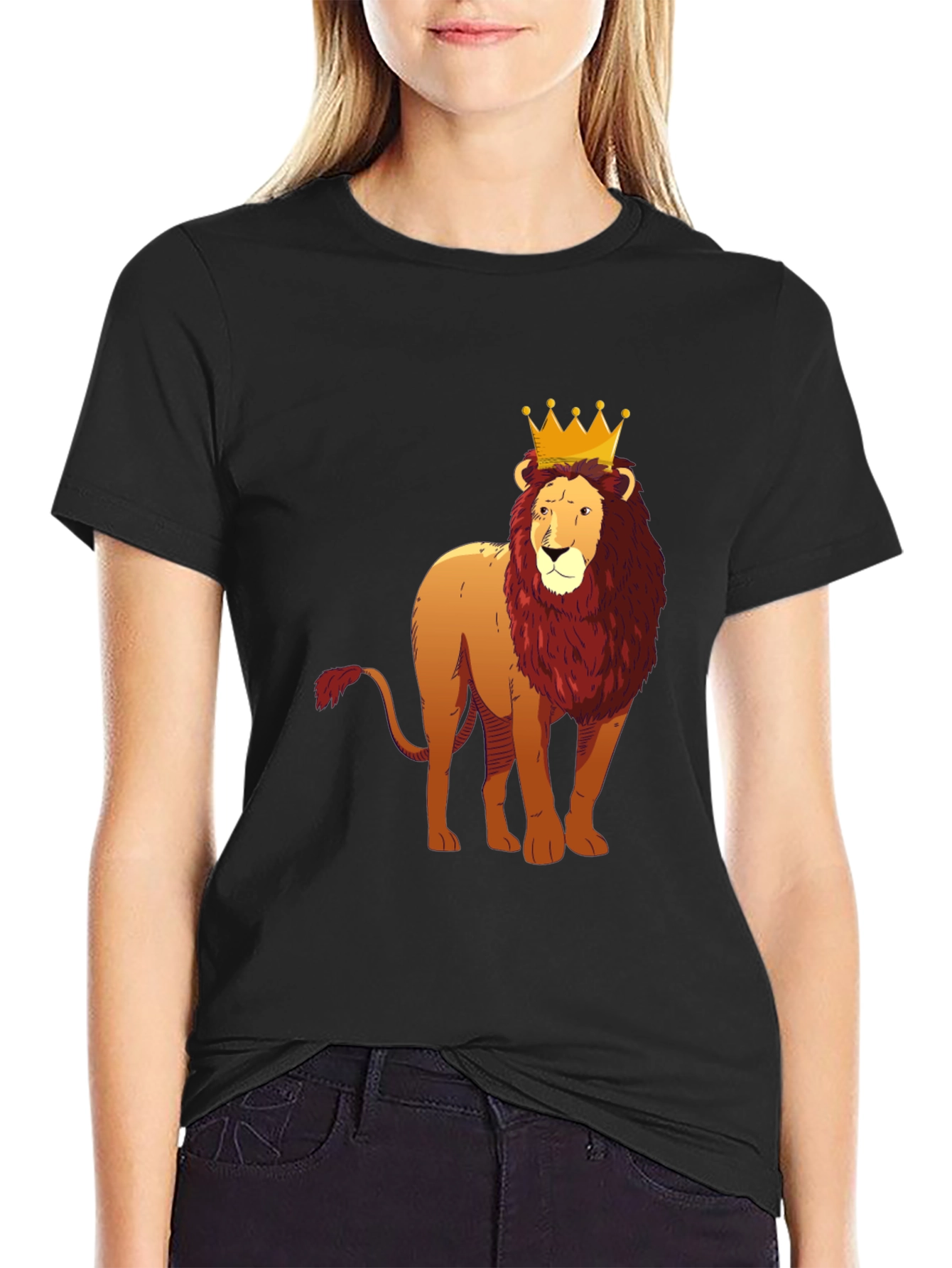 King Lion Graphic T-Shirt