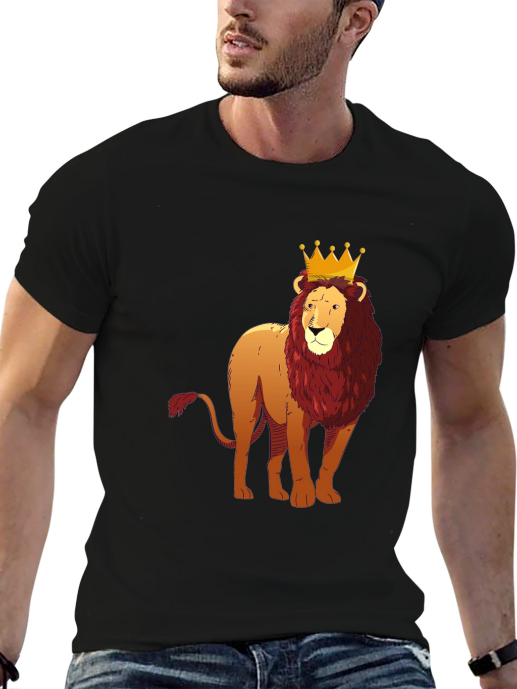 King Lion Graphic T-Shirt