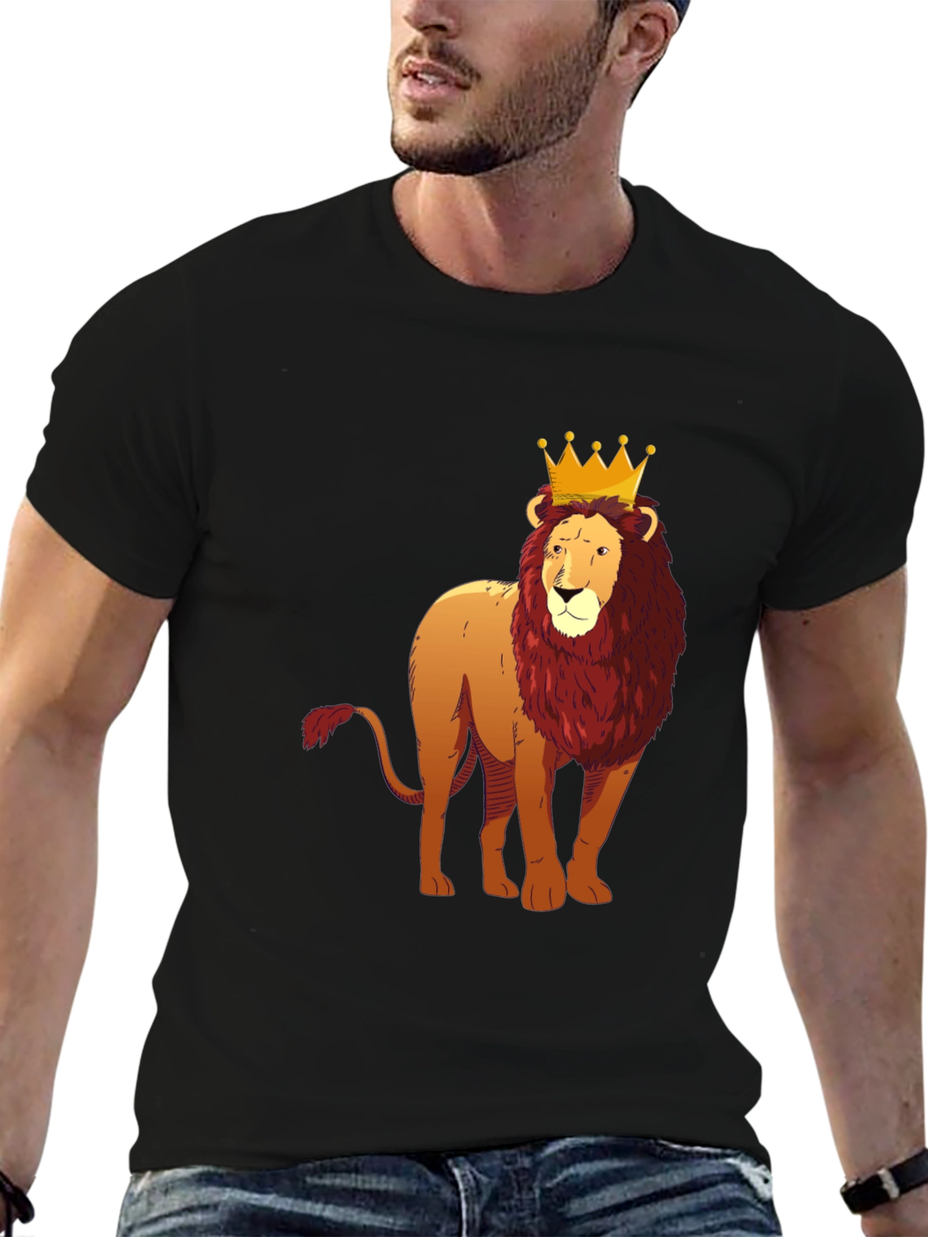King Lion Graphic T-Shirt