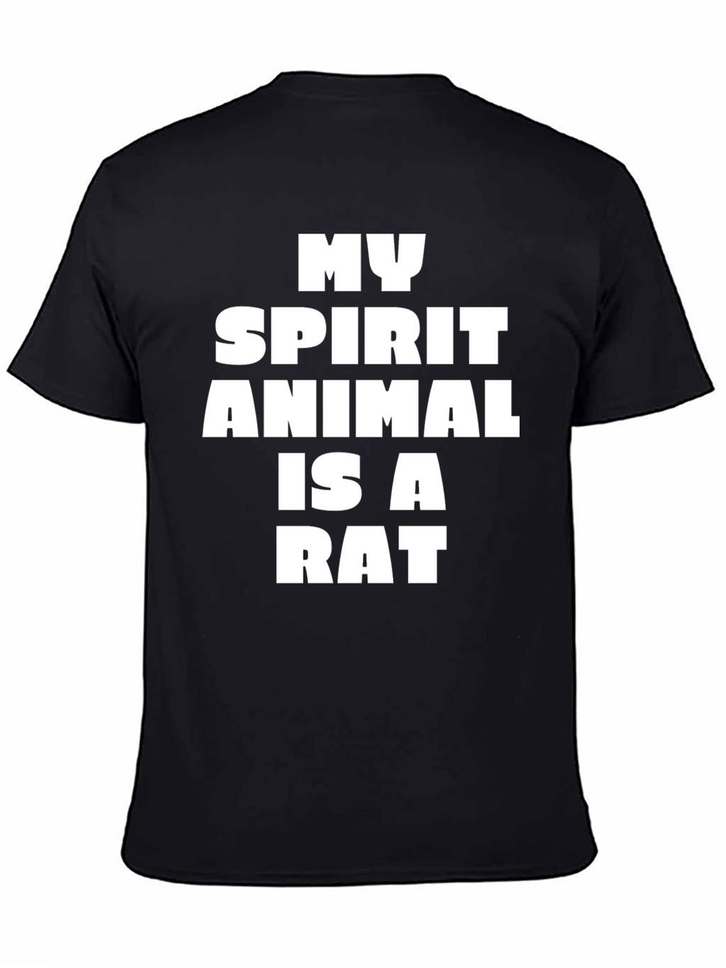 Rat Spirit Animal T-Shirt Funny Graphic Tee